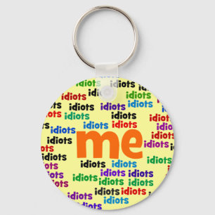 Chaveiro Eu sou cercado completamente por um grupo de