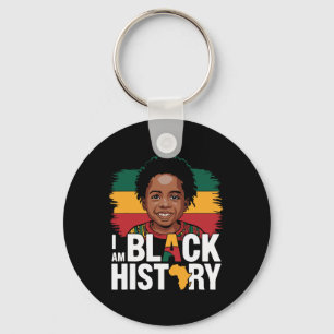 Chaveiro Eu Sou História Negra Afro Menino Pequeno Africano
