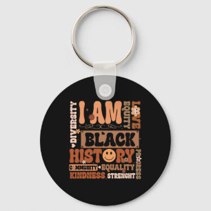 Chaveiro Eu Sou História Negra Mês da História Negra Mulher