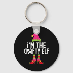 Chaveiro Eu sou o Elfo Artesanal Correspondendo ao Elf de N