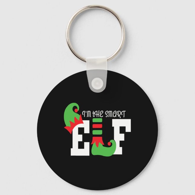 Chaveiro Eu sou o esperto que combina com o Natal da famíli (Frente)