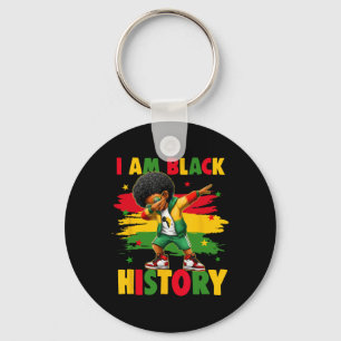 Chaveiro Eu Sou O Mês Da História Negra Afro-Americano Dabb