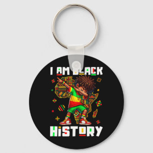 Chaveiro Eu Sou O Mês Da História Negra Rapazes Dabbing Rap