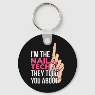 Chaveiro Eu Sou O Nail Tech