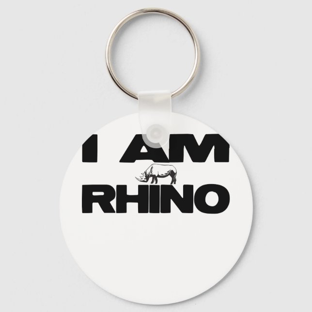 CHAVEIRO EU SOU RHINO (Frente)