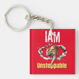 Chaveiro Eu Sou Um Gráfico Imediato De Tigre