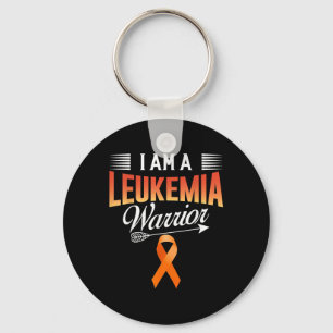 Chaveiro Eu Sou Um Guerreiro da Leucemia Conscientização do