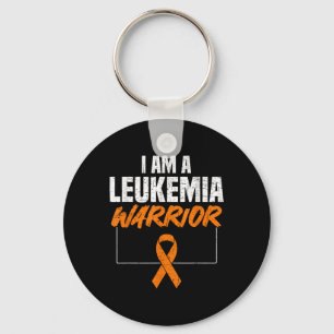 Chaveiro Eu Sou Um Guerreiro da Leucemia Conscientização Fi