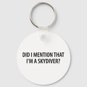 Chaveiro Eu sou um Skydiver