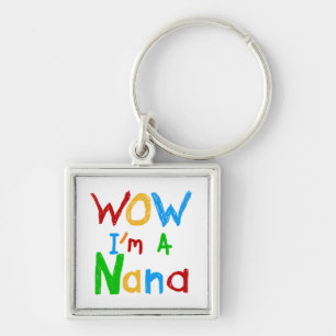 Chaveiro Eu sou uma camiseta de Nana e presentes