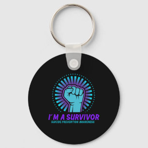 Chaveiro Eu sou uma Consciência de Prevenção ao Suicídio So