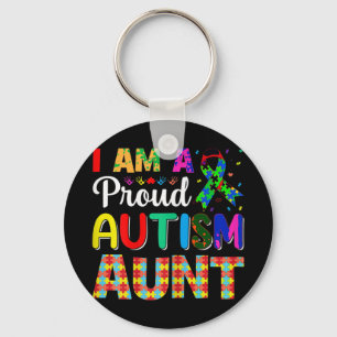 Chaveiro Eu sou uma tia design do autismo orgulhosa para ti