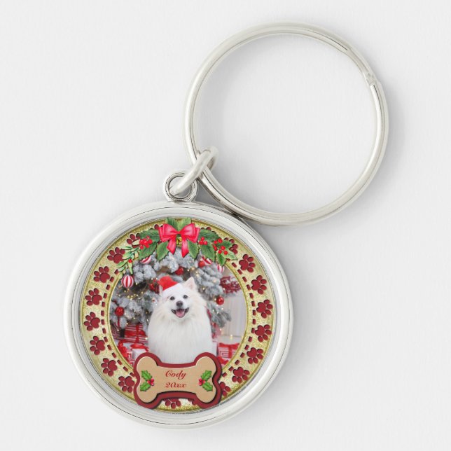 Chaveiro Eu Te Adoro No Natal Presente Personalizado Para C (Frente)