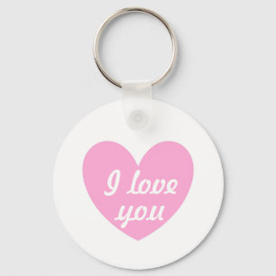 Chaveiro "Eu te amo"