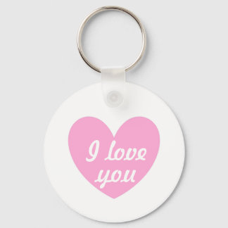 Chaveiro "Eu te amo"