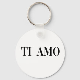 Chaveiro Eu te amo língua italiana pulseira de letras