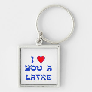Chaveiro Eu te amo um Latke
