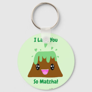 Chaveiro Eu Te Lava Tão Matcha Kawaii Green Chá Lava