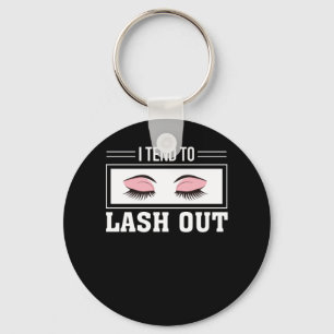 Chaveiro Eu Tendo Lash Out Makehes Lashes Lover
