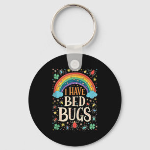 Chaveiro Eu Tenho Insetos De Cama Engraçados Retrorando Ofe