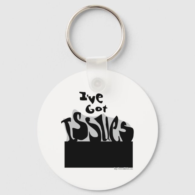 Chaveiro Eu tenho problemas! (Frente)