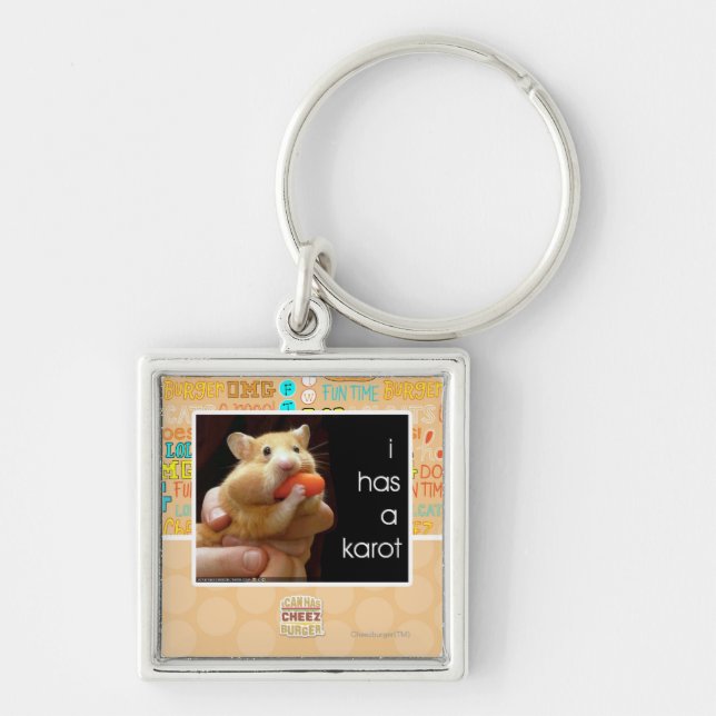 Chaveiro Eu tenho um karot (Frente)