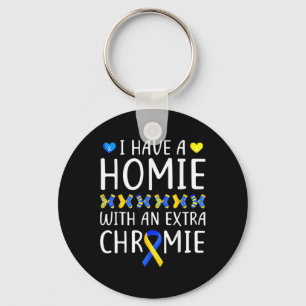 Chaveiro Eu Tenho Uma Casa Com Uma Síndrome De Chromie Abai