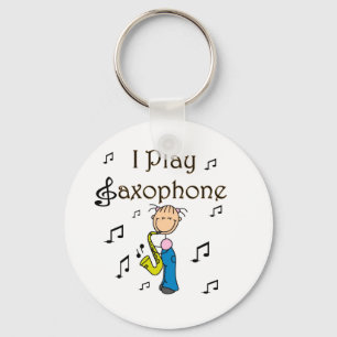 Chaveiro Eu To Co Saxofone Camisetas e Presentes de Figura