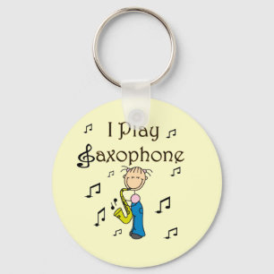 Chaveiro Eu To Co Saxofone Camisetas e Presentes de Figura