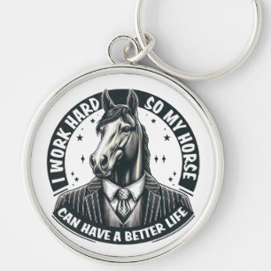 CHAVEIRO EU TRABALHO DURO PARA QUE MEU CAVALO POSSA TER UMA