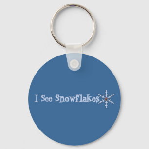 Chaveiro Eu ver flocos de neve