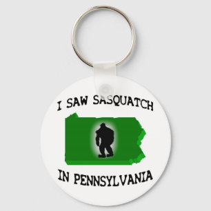 Chaveiro Eu vi Sasquatch em Pensilvânia