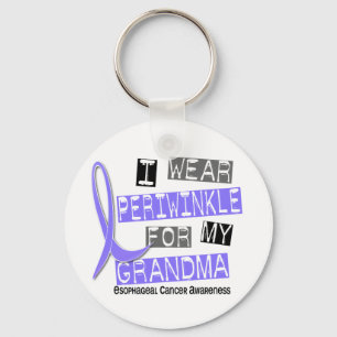 Chaveiro Eu visto a pervinca para meu cancer esofágico da