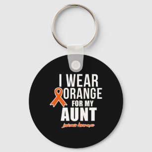 Chaveiro Eu Visto Laranja Para A Minha Tia Sensibilizar A L