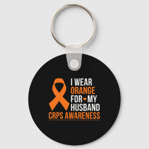 Chaveiro Eu Visto Laranja Para O Meu Marido Rsd Crps Sensib