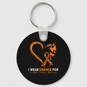 Chaveiro Eu Visto Laranja Para Sensibilização Para A Escler