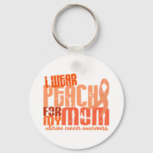 Chaveiro Eu visto o pêssego para meu cancer uterina da mam