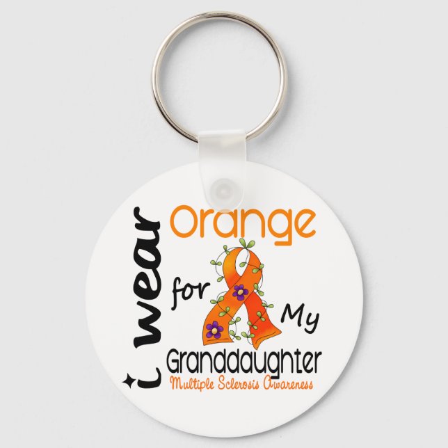 Chaveiro Eu Visto Orange 43 Avô MS Vários Escleros (Frente)