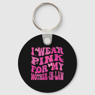 Chaveiro Eu Visto Rosa Pela Minha Mãe Em Direito Cancer De
