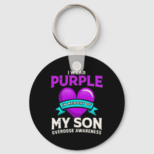 Chaveiro Eu Visto Roxo Em Memória Do Meu Filho - Com Conhec