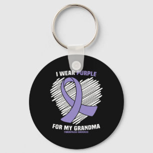 Chaveiro Eu Visto Roxo Para Minha Avó Fibromialgia Awarenes
