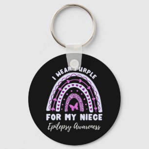 Chaveiro Eu Visto Roxo Para Minha Sobremesa Epilepsia
