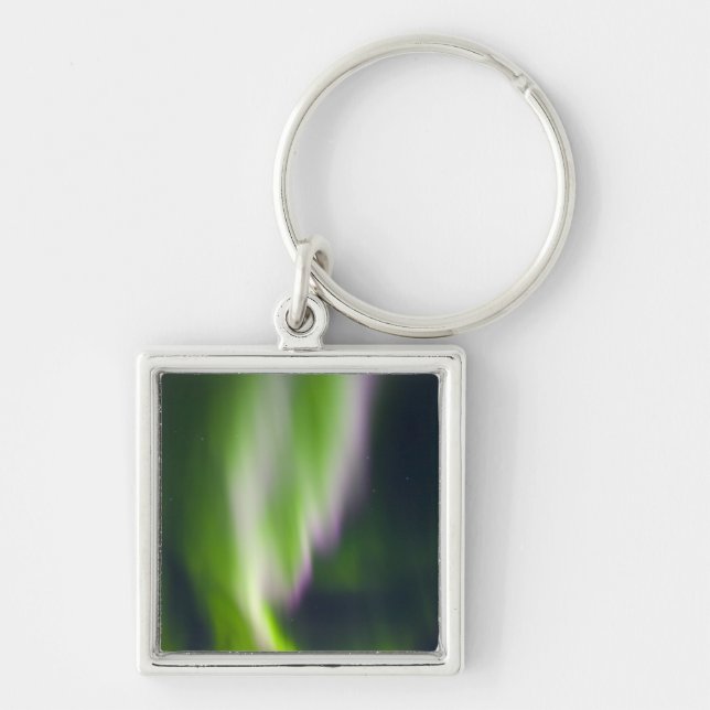 Chaveiro EUA, Alasca, Chena Hot Springs. Aurora Boreal (Frente)