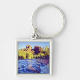 Chaveiro EUA, Arizona, Sedona. Cathedral Rock refletindo 2