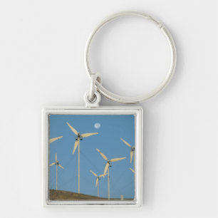 Chaveiro EUA, Califórnia, Altamont Pass, geradores eólicos.