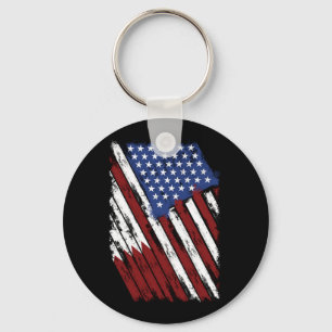 Chaveiro EUA Flag America United States Gift