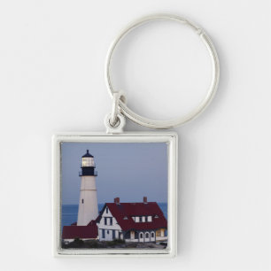 Chaveiro EUA, Maine, Portland, Cape Elizabeth, Farol