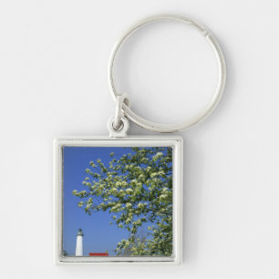 Chaveiro EUA, Michigan, East Tawas. Farol de Tawas com