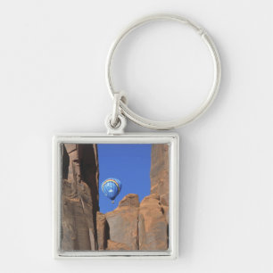 Chaveiro EUA, Utah, Monument Valley. Um balão de ar