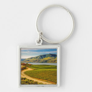 Chaveiro EUA, Washington, Lago Chelan. Benson Vineyards